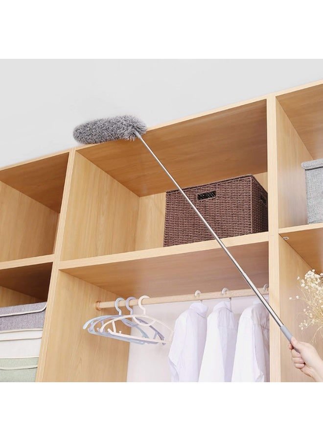 MOMENT Extra-Long Dusters with Extension Pole 278 CM for Cleaning, Bendable Microfiber Head Washable Ceiling Fan Duster for High Ceilings, Furniture - Image 3