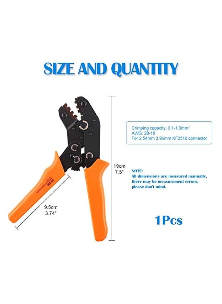 PROMASS SN-28B Terminal Professional Pin Crimping Tool for 2.54mm 3.96mm 28-18AWG 0.1-1.0mm2  - Image 2