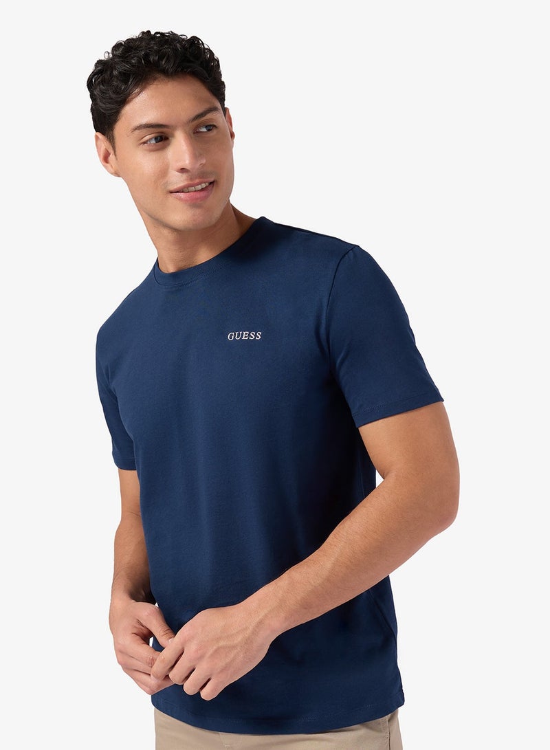 GUESS Marzio Crew Neck Short Sleeve T-Shirt - Image 1