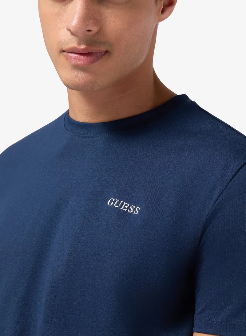 GUESS  Marzio Crew Neck Short Sleeve T-Shirt for Men | Best Price UAE