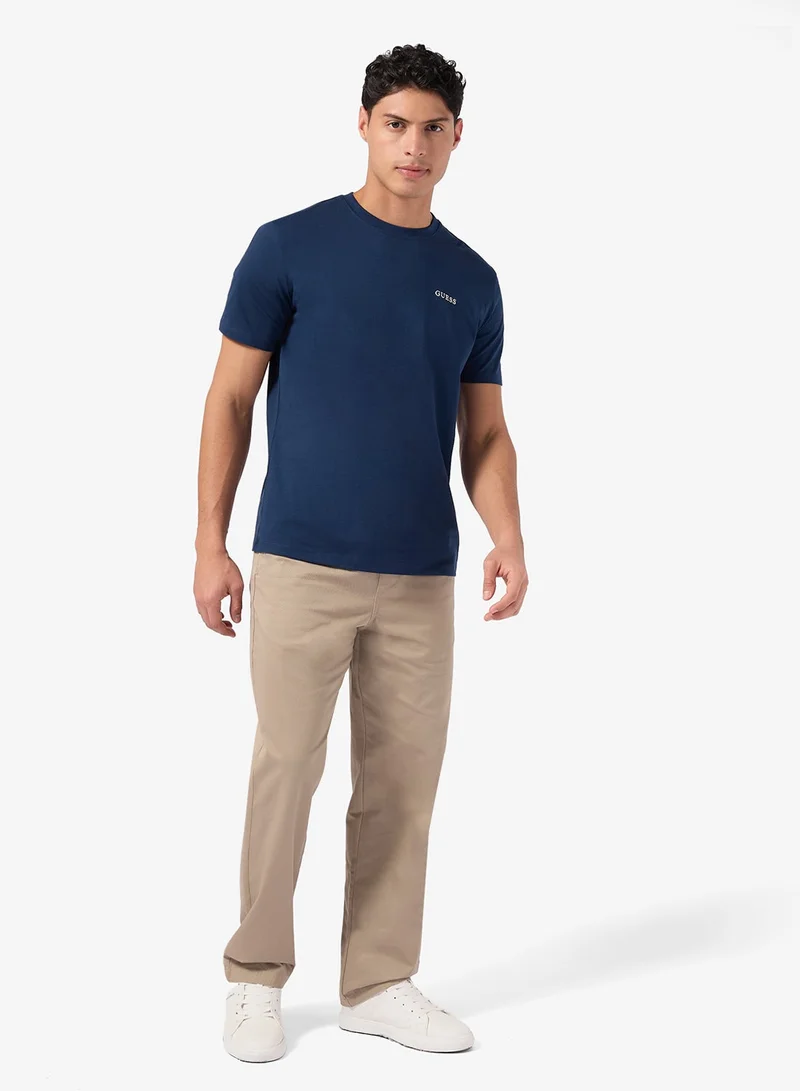 GUESS  Marzio Crew Neck Short Sleeve T-Shirt for Men | Best Price UAE
