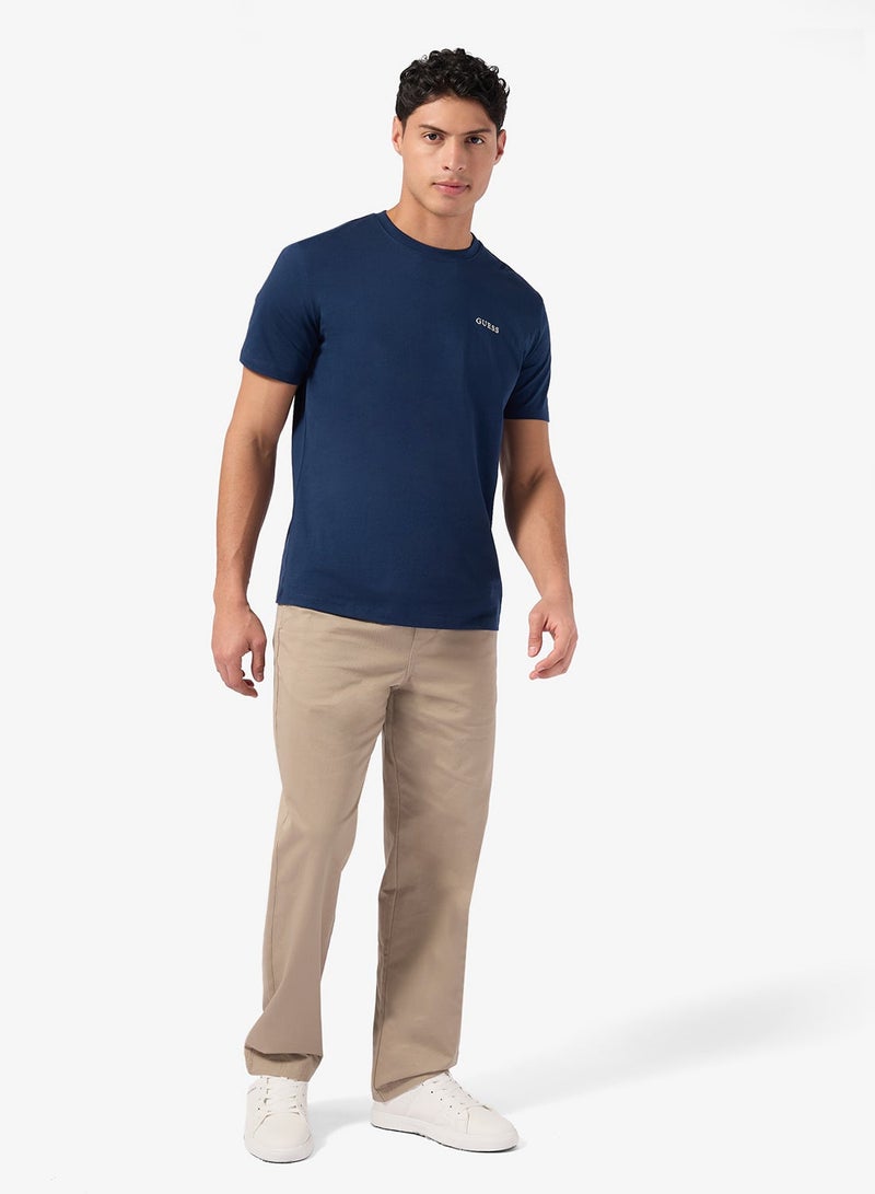 GUESS Marzio Crew Neck Short Sleeve T-Shirt - Image 4
