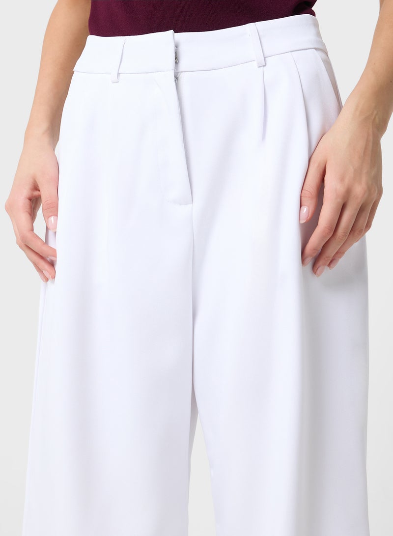 جينجر بنطلون بقصة مستقيمة مفصل - Image 4