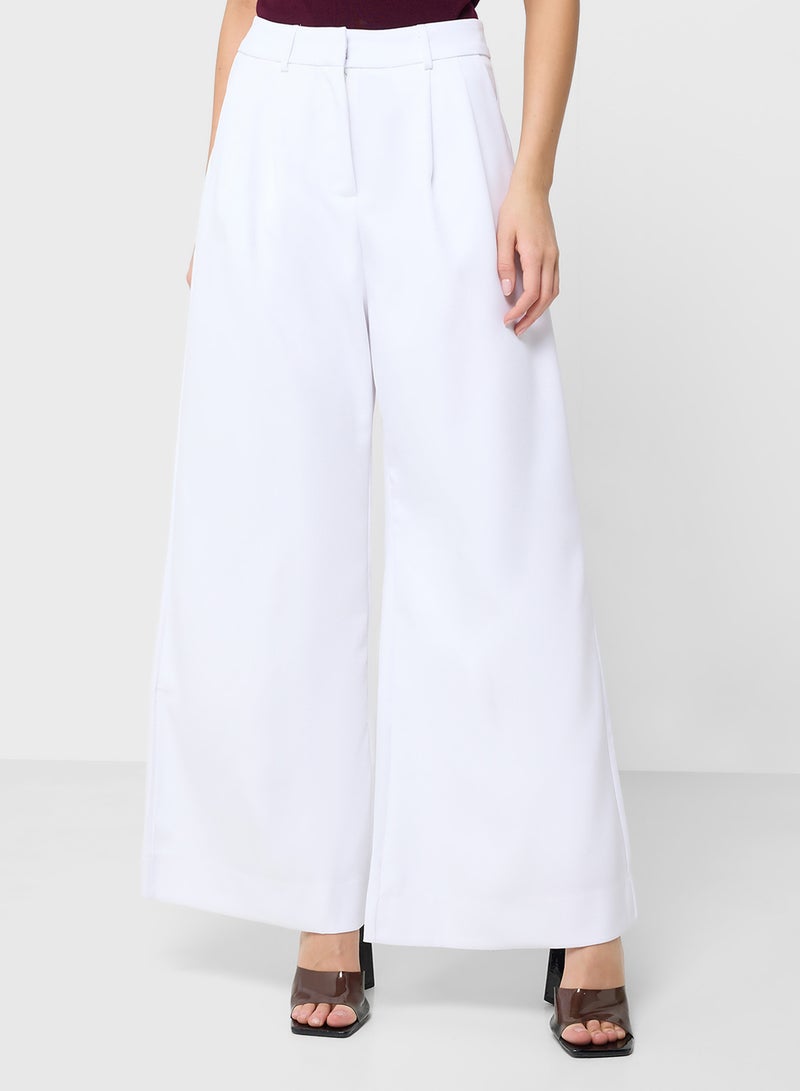 جينجر بنطلون بقصة مستقيمة مفصل - Image 2