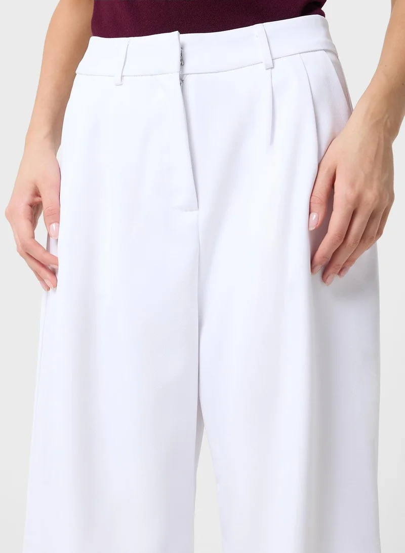 Ginger  Straight Fit Tailored Pants for Women | Best Price UAE