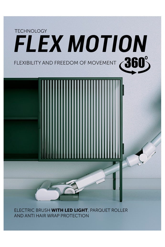 Polaris PVCS 4070 – 600W Inverter Motor, 200AW Suction, 80min Runtime, Flex Motion, Wi-Fi IQ Home, 6-in-1 Cordless Vacuum - Image 4