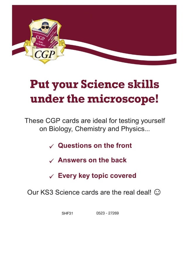 KS3 Science Revision Question Cards  - Image 2