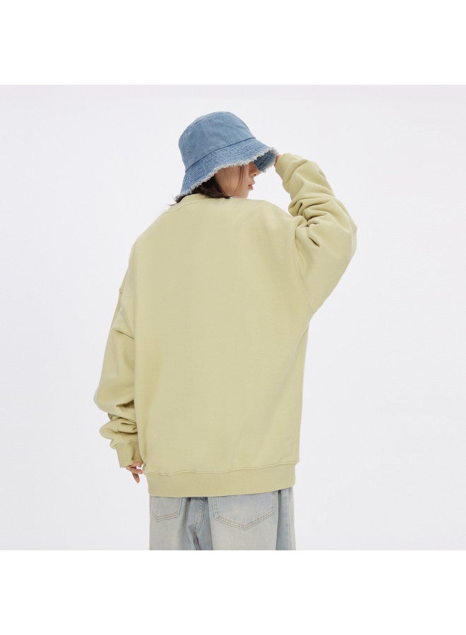 EPTISON Women's Hoodie Unisex Print Trendy Fashion Loose Round Neck Couple Hoodie Men's Spring/fall - Image 3