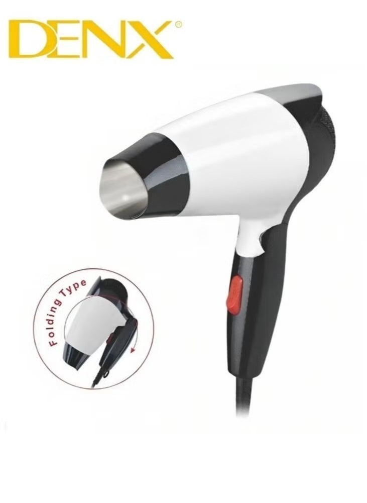 Denx A Folding Hair Dryer With A Loaded And Lightweight Design To Soften And Dry Hair - Image 2