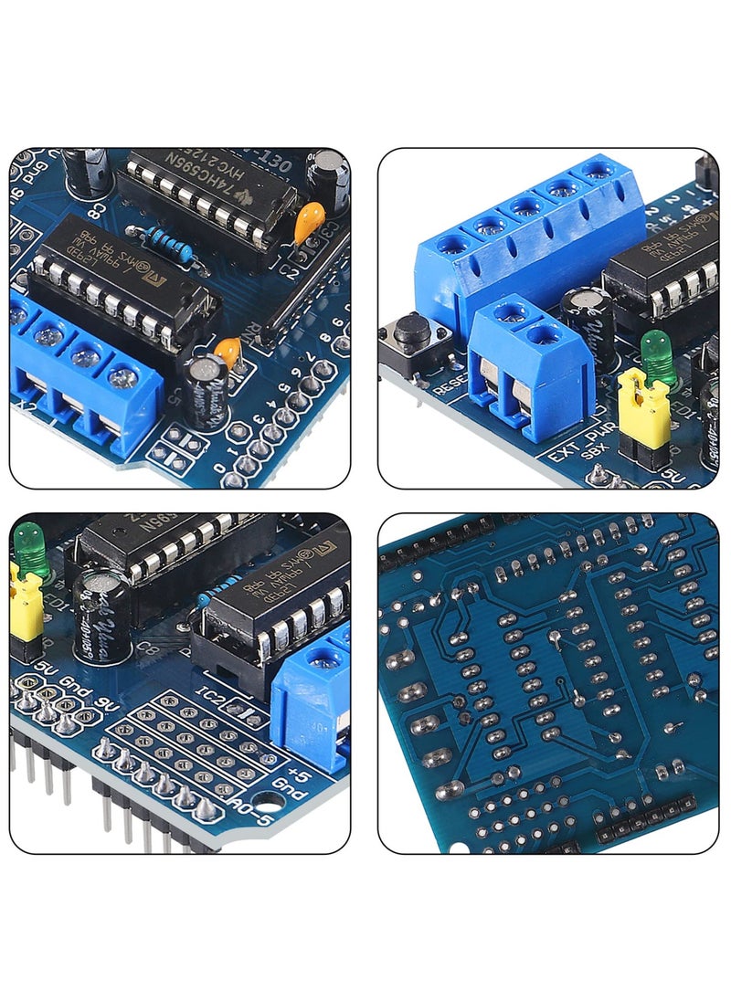 Generic - 2 Pcs DC Motor Drive Expansion Boards, L293D Motor Drive Shield Stepper for Arduino - Image 1