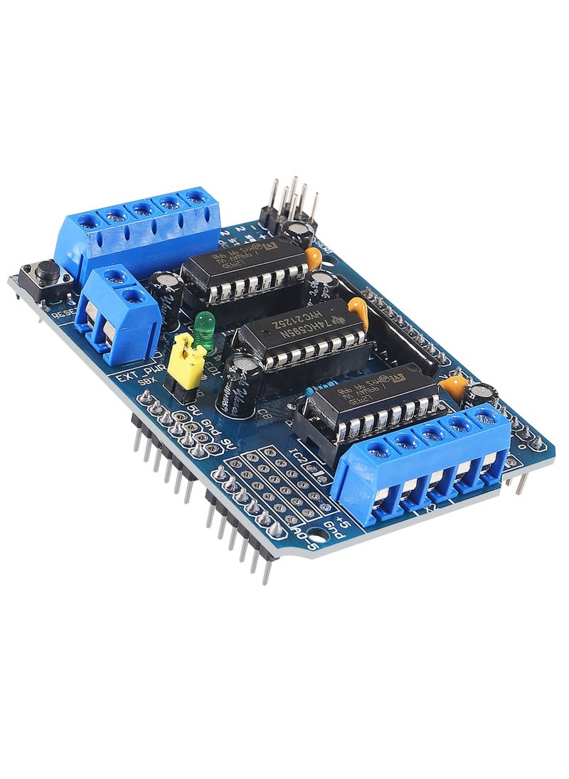 Generic - 2 Pcs DC Motor Drive Expansion Boards, L293D Motor Drive Shield Stepper for Arduino - Image 1