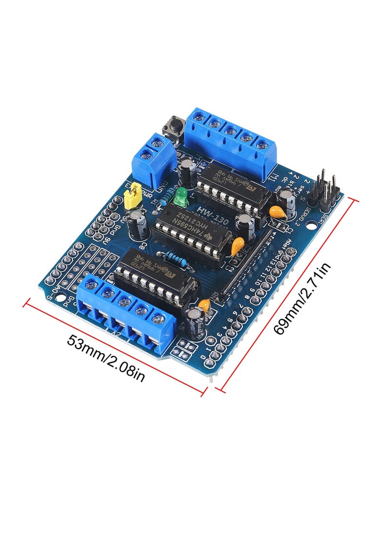 Generic - 2 Pcs DC Motor Drive Expansion Boards, L293D Motor Drive Shield Stepper for Arduino - Image 1
