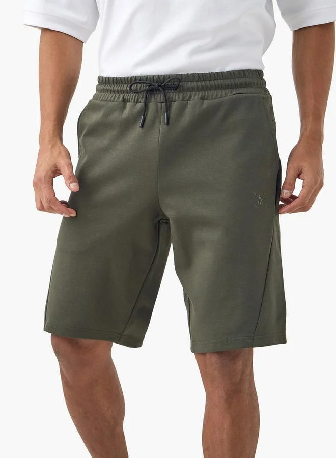 ADOT by Splash Panelled Performance Shorts with Drawstring Closure and Pockets