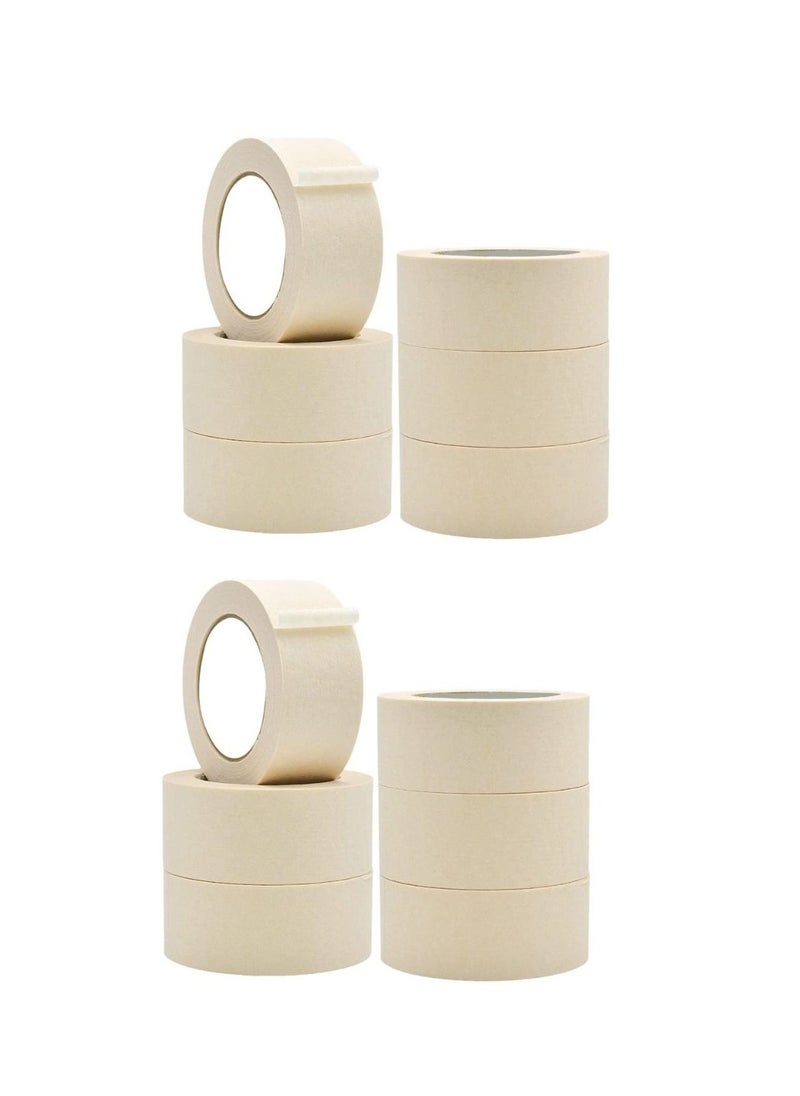 Libra Heavy Duty Masking Tape (Ivory 3in x 30 Yard) Pack of 12  - Image 1