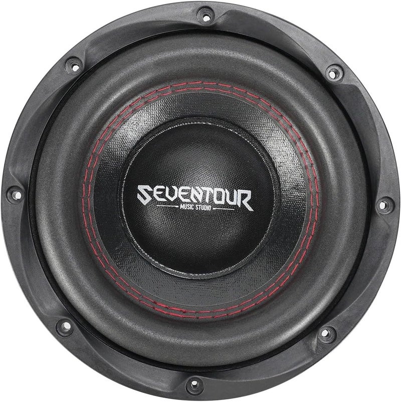 Seventour 8 Inch 700 Watt Max Power Dual 4 Ohm Car Subwoofer - Image 3