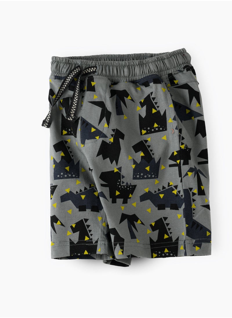 JAM Printed knitted shorts  - Image 3
