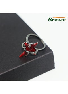 Breeze Women's Retro Rings Punk Niche Fashion Open Rings  - Image 4