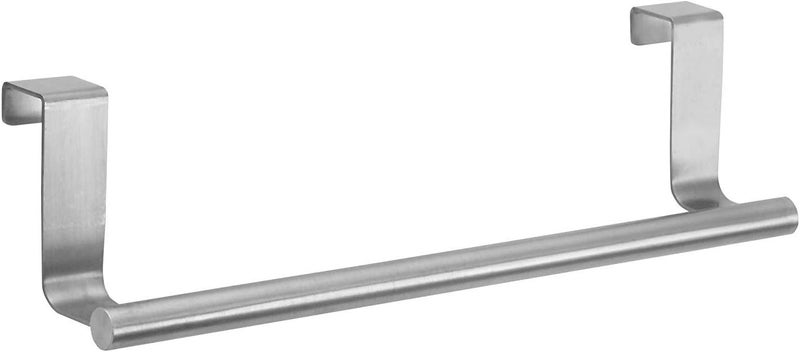 InterDesign iDesign Forma Metal Over the Cabinet Towel Bar - Stainless Steel Hand Towel and Washcloth Rack for Bathroom and Kitchen - Image 4