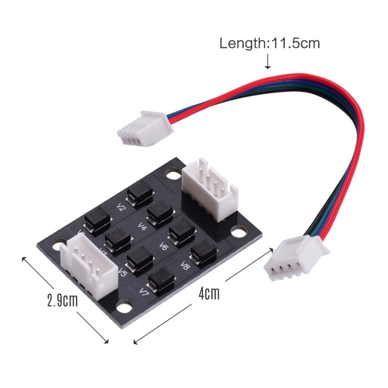 3D Printer Stepper Motor Smoother Module: 4 Pack Flyback Diodes - Lower Vibration Lower Noise Delta-Style 3D Printer For DVR8825 A4988 Drivers - Image 4