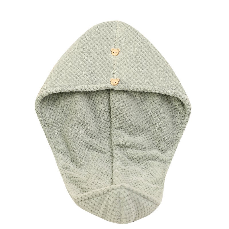 Hair drying cap double-layer thickened hair drying towel shower cap female cute absorbent quick-drying shampoo long hair towel headscarf - Image 5