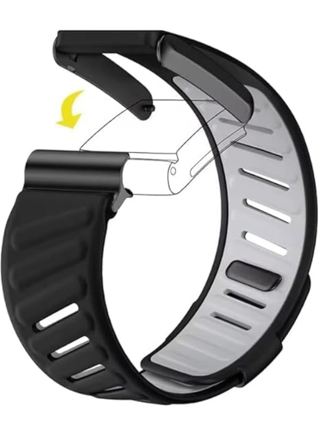 ECO Sports Band Strap Compatible with Whoop 5.0/MG,One, Peak & Life Devices – ECG Compatiblity, Silicone Waterproof Design, Sweatproof Strap with U-Shape include Connector - Image 4