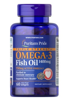Ttriple Strength Omega3 Fish Oil 1400MG 60's