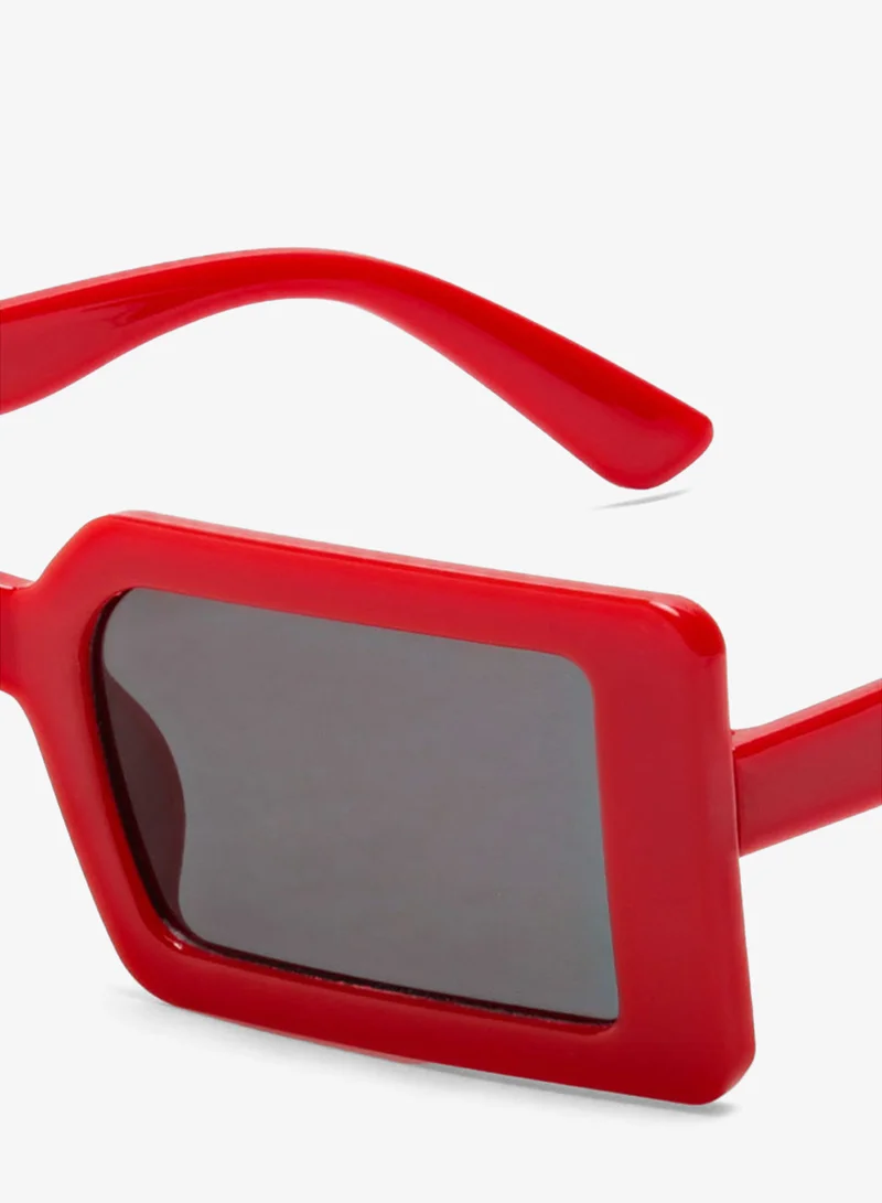 London Rag  London Rag Rectangular Frame Sunglasses in Red for Women | Best Price UAE