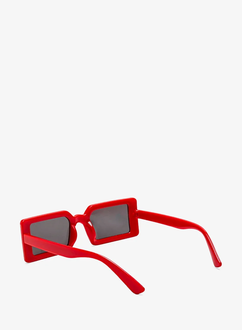 London Rag  London Rag Rectangular Frame Sunglasses in Red for Women | Best Price UAE
