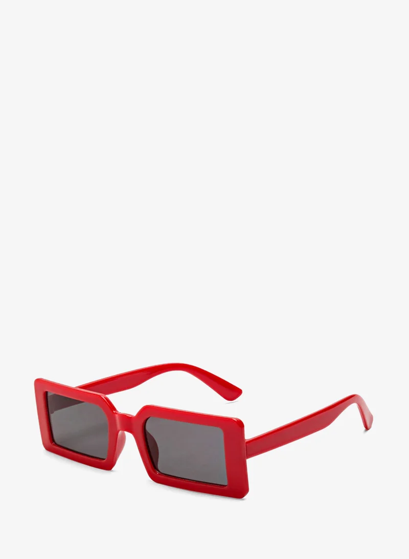 London Rag  London Rag Rectangular Frame Sunglasses in Red for Women | Best Price UAE