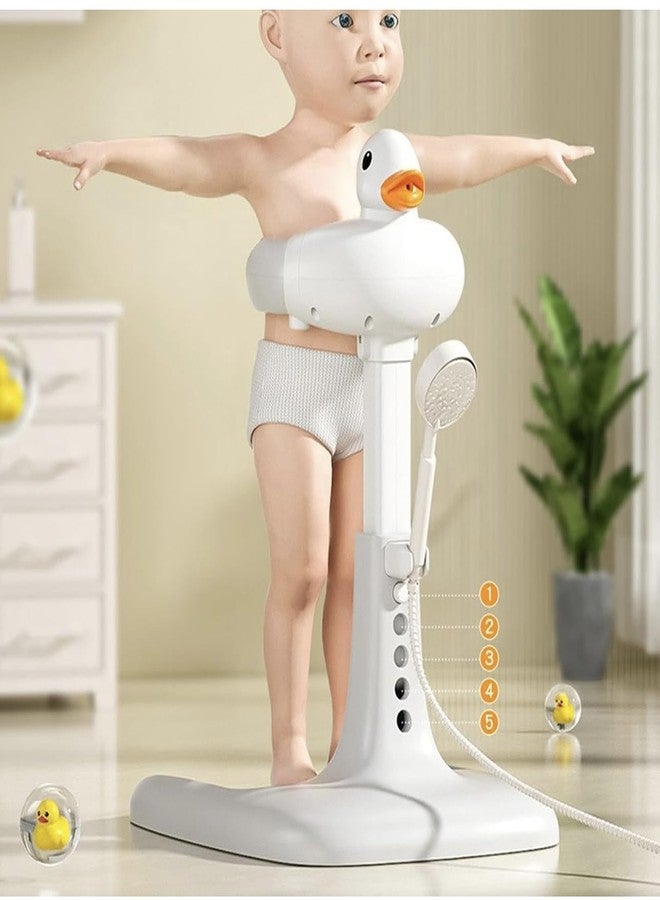 Richtots Premium Adjustable Baby Bath Shower Holder | Kid Hug Bath Tower | Adjustable Shower Holder for | Toddler Bath Support and Portable Bath Helper for Showering - Image 4