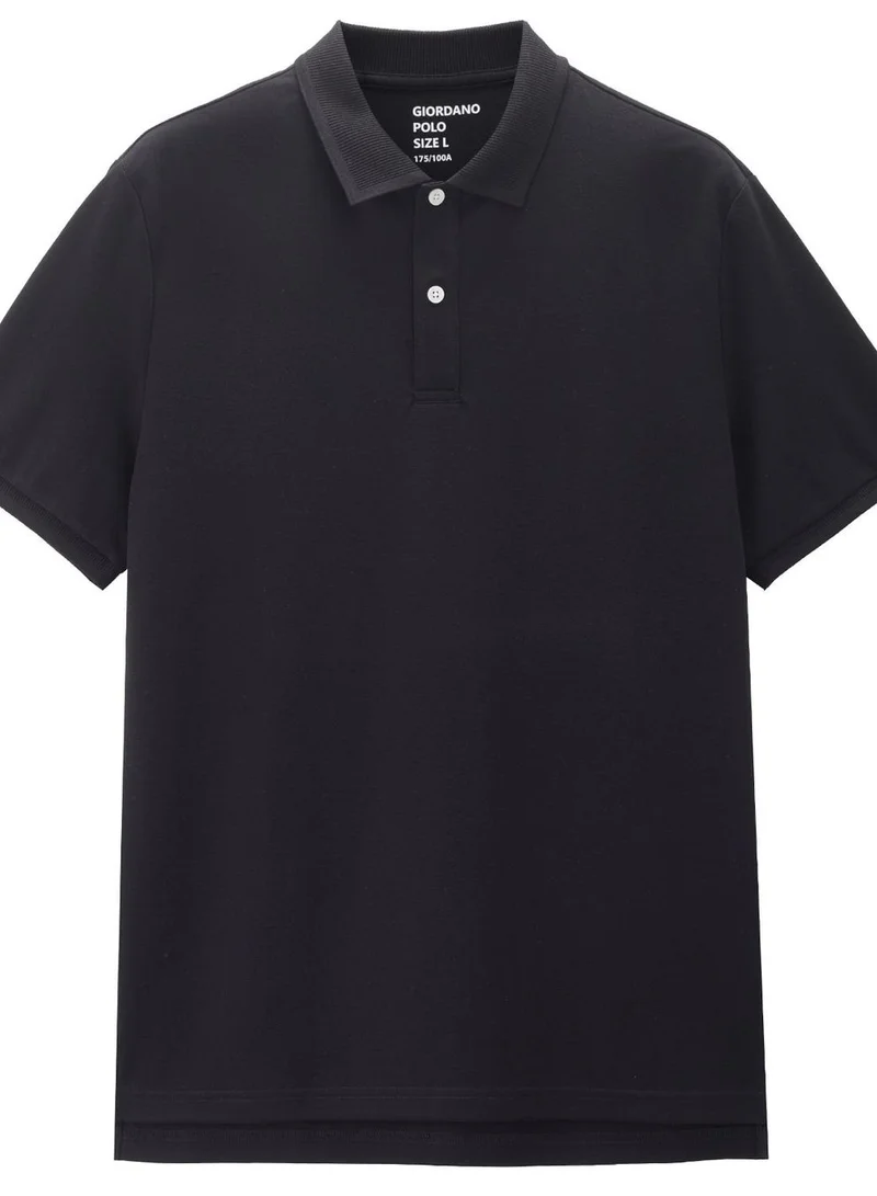 Giordano  Men Regular Cotton Tencel Pique Polo for Men | Best Price UAE
