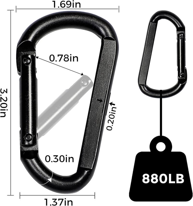 INNSTAR Cable Handles Gym Equipment, Resistance Band Handles with Solid ABS Core Grips, D Handle Cable Attachment, Heavy Duty Exercise Handles, Cable Machine Handles - Image 2