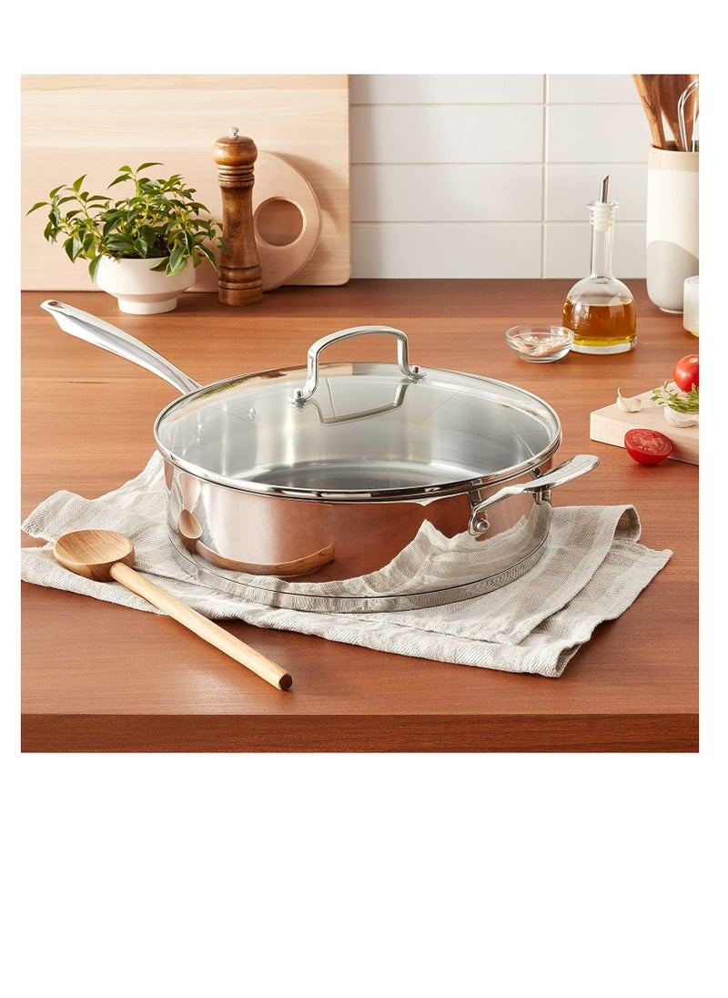Cuisinart Cuisinart Professional Stainless Saute with Cover, 6-Quart  - Image 1