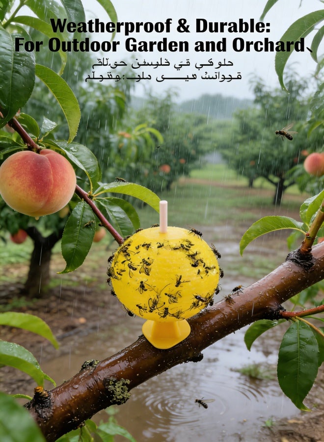 2 قطعة من ذبابة لاصقة القبض على الكرة القبض على الكرة ذبابة لاصقة على الكرة ذبابة لاصقة على الكرة ذبابة لاصقة على البعوض البعوض البعوض الطائر الطائر الطائر البعوض الحشرات الصغيرة القبض على الكرة مصائد (2 قطعة) - Image 3