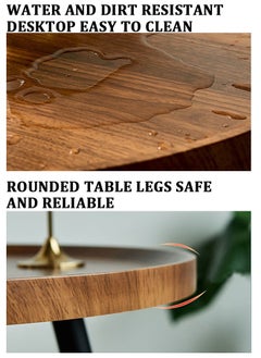 keke Modern Coffee Table Sofa Side Table End Table Snack Table Fashion Design for Living Room Bedroom Office  - Image 5