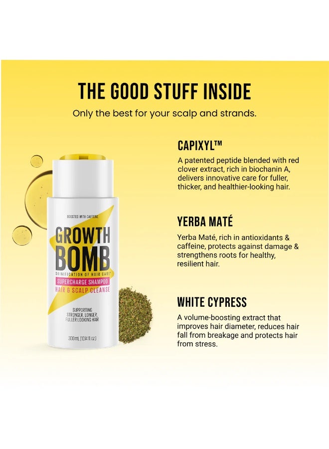 Growth Bomb Growth Bomb Hair Growth Shampoo 300ml  - Image 3