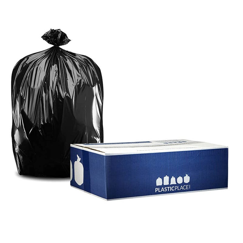 Plasticplace 4045 Gallon Trash Bags On Rolls 12 Mil 40w X 46h 100 Count