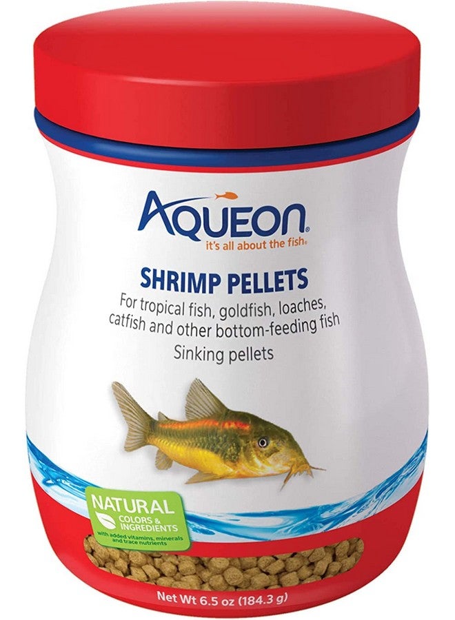 Aqueon (3 Pack) Aqueon Shrimp Pellets Fish Food, 6.5 Ounces Each - Image 1