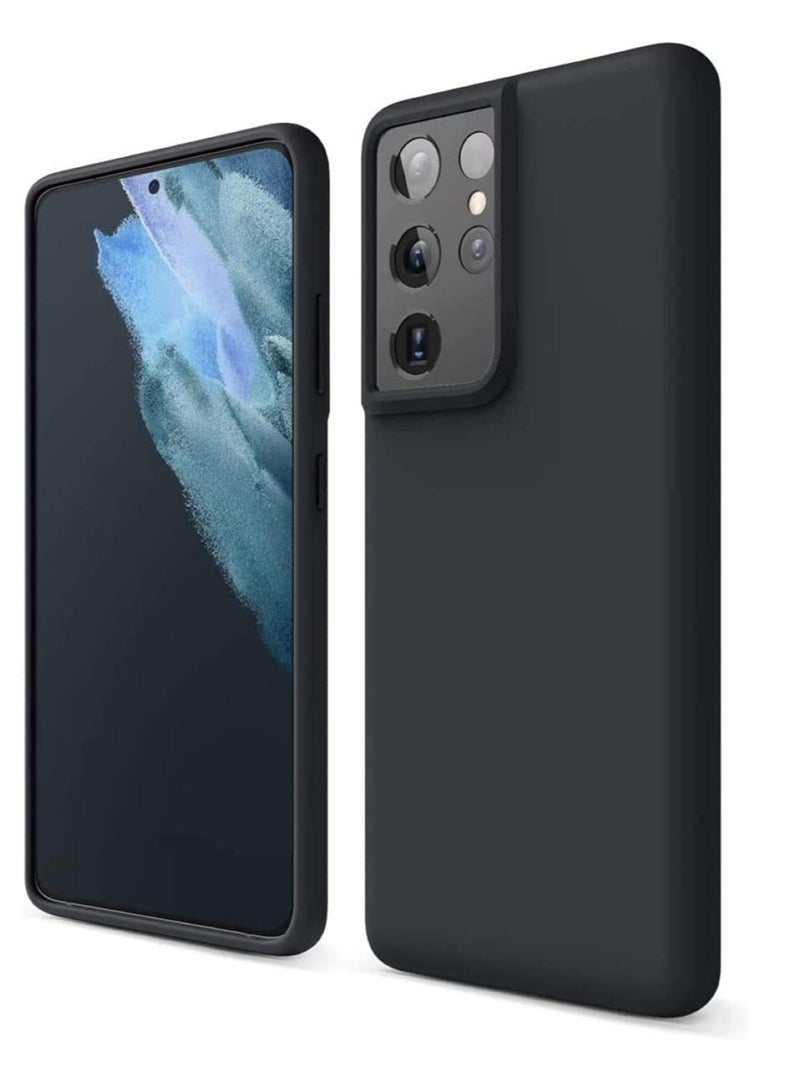 ELTRAZONE Silicone Protective Case Cover designed for Samsung Galaxy S21 Ultra Soft Liquid Rubber Gel Matte Finish - Image 1