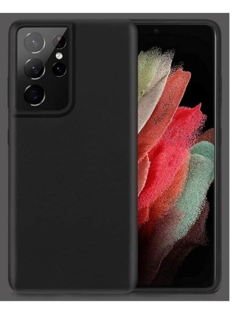 ELTRAZONE Silicone Protective Case Cover designed for Samsung Galaxy S21 Ultra Soft Liquid Rubber Gel Matte Finish - Image 3