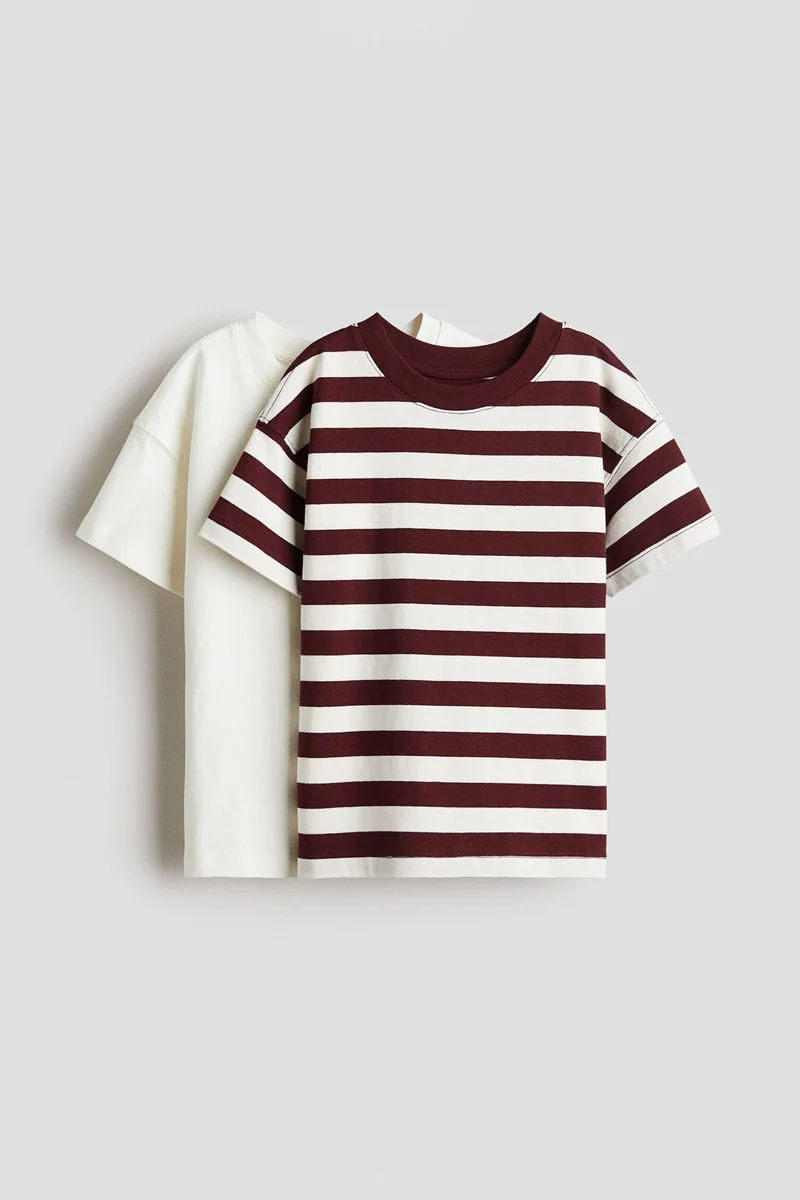 H&M 2-pack oversized T-shirts
