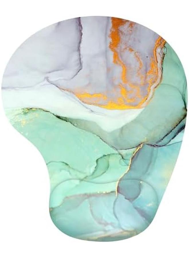 erorex Mouse Pad Wrist Support Ergonomic Gel Mouse Pad With Wrist Rest Non Slip Rubber Base Mousepad For Laptop Computer For Office And Home Silicone - Image 5