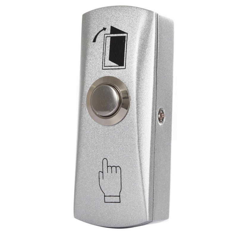 UHPPOTE Zinc Alloy Shell Door Push to Exit Button NO/COM Output for Access Control - Image 5
