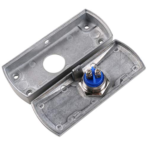 UHPPOTE Zinc Alloy Shell Door Push to Exit Button NO/COM Output for Access Control - Image 3
