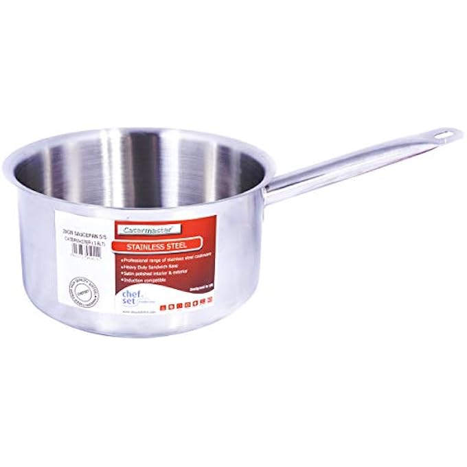 Steel Saucepan Without Lid 18Cm  Silver  Ci5020  1 Pc