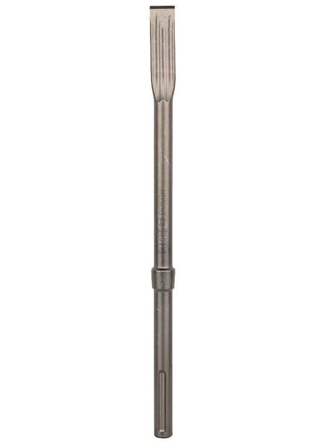 BOSCH Sds Max Rtec Sharp Flat Chisel Fits All Rotary Hammer Drills Self Sharpening Power Ribs Provide A Higher Material Removal Rate That Prevents The Chisel From Getting Stuck 400 Mm Length - Image 1