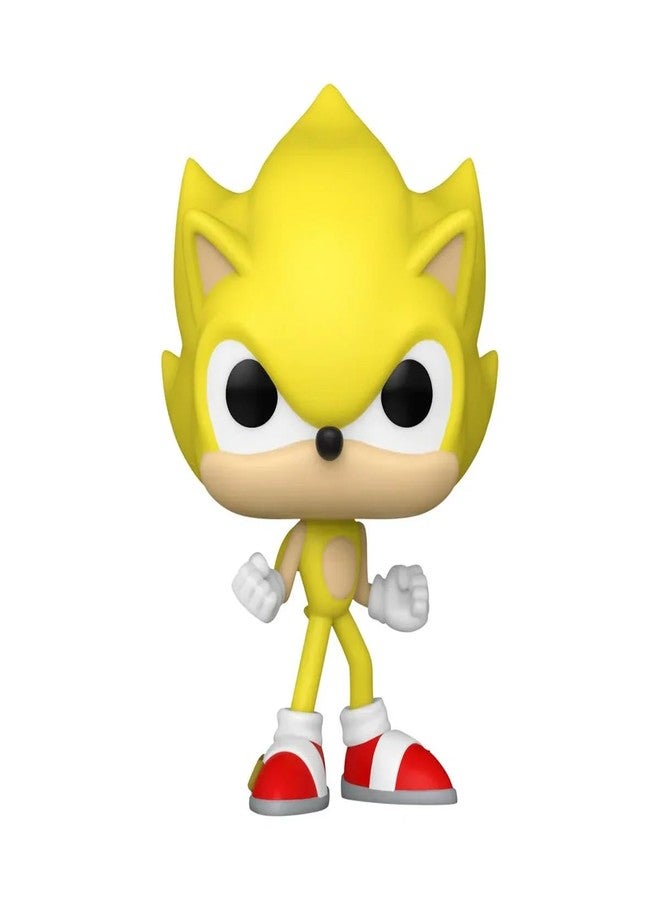 Funko - Sonic the Hedgehog - Super Sonic Pop! Vinyl Figure AAA Exclusive (Styles May Vary) - Image 1