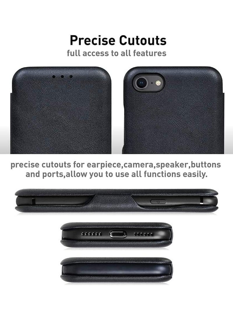 Beauenty Flip Case for Samsung Galaxy A36, Card Holder Case with Auto Magnetic Closure, Smart PU Leather Protective Cover for Men Women compatible With Samsung Galaxy A36  - Image 5