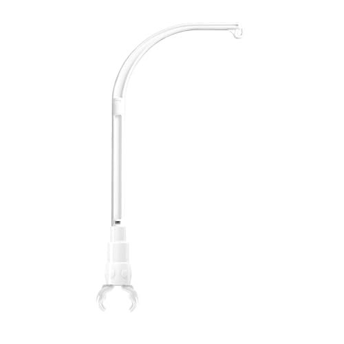 LIUDHPSP 23 inch Baby Crib Mobile Bed Bell Holder Arm Bracket, The Claw Part can be Adjusted Width-DIY Toy Decoration (Stand Without Music Box) - Image 1