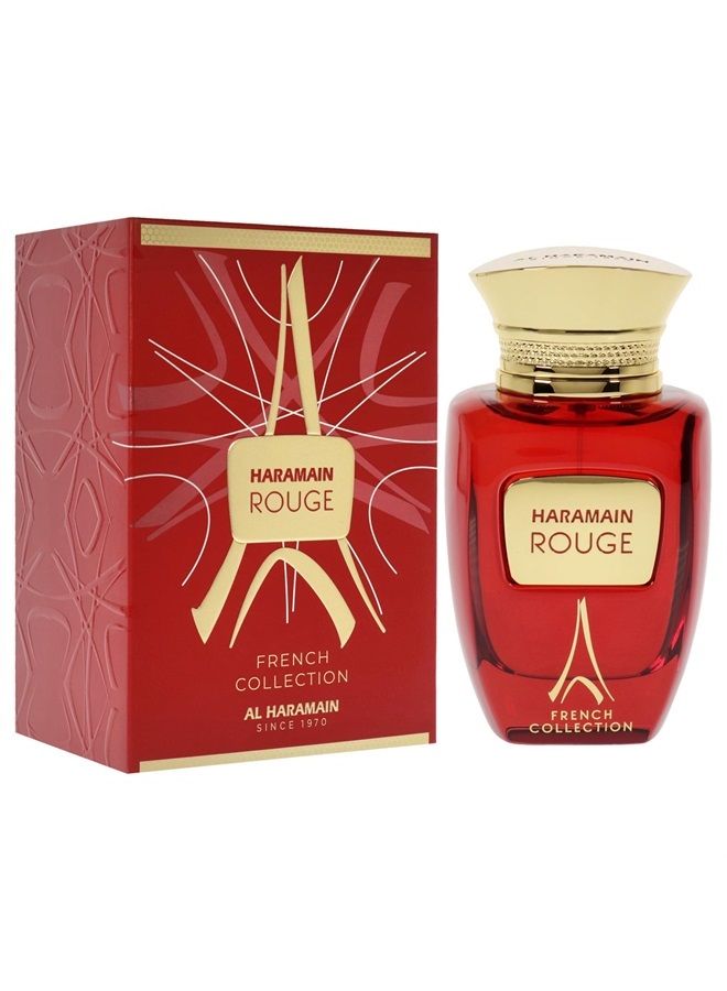 Al Haramain Rouge EDP Spray (French Collection) Unisex 3.3 oz - Image 3